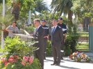 le Président du SF de St Raphaël M.MAGUIN