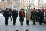 Claude Rochette et Denis Fadda, entourent le Général Combette